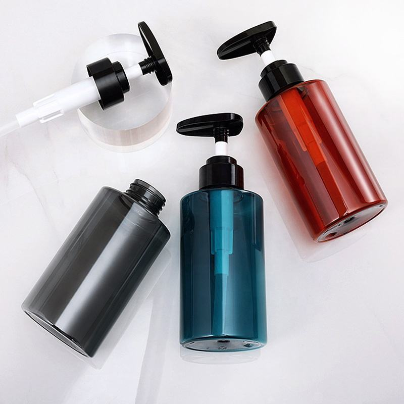 Wholesale High Quality 200ml 300ml Empty Pet Plastic Shampoo Bottle With Lotion Pump