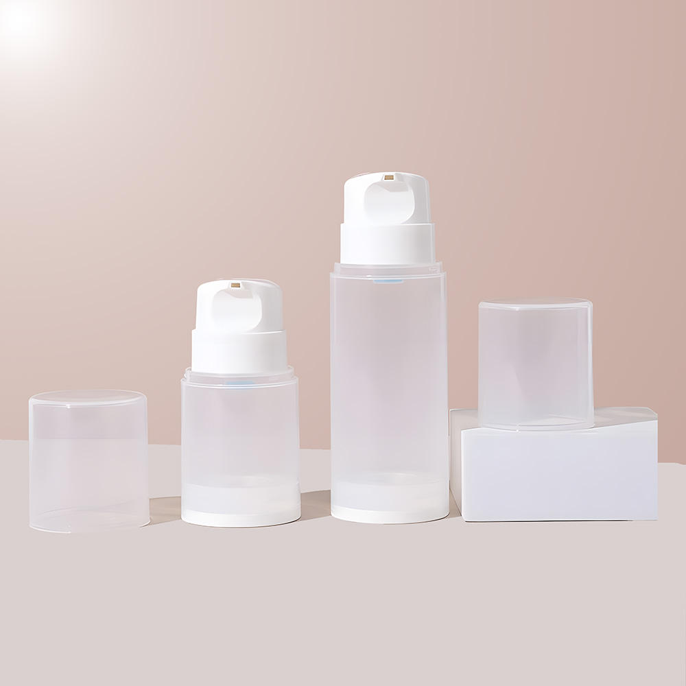30ml 50ml 100ml150ml 200ml Airless Pump Bottle PP Plastic Cosmetic Airless Packaging Lotion Serum Airless Vacuum Bottles
