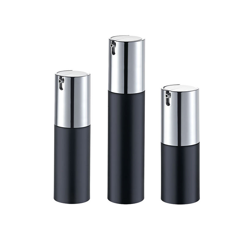 Custom Empty Luxury 15ml 30ml 50ml Frosted Cosmetic Lotion Serum Plastic Spray Acrylic Airless Pump Bottle With Pump