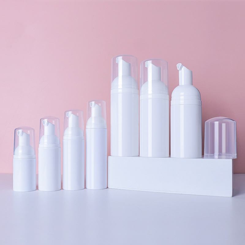 60ml Empty Foam Bottle Eyelash Shampoo Brush Eyelash Drill Foam Soap Pump Dispenser Eyelash Stick Bottles Foaming Travel Bottle