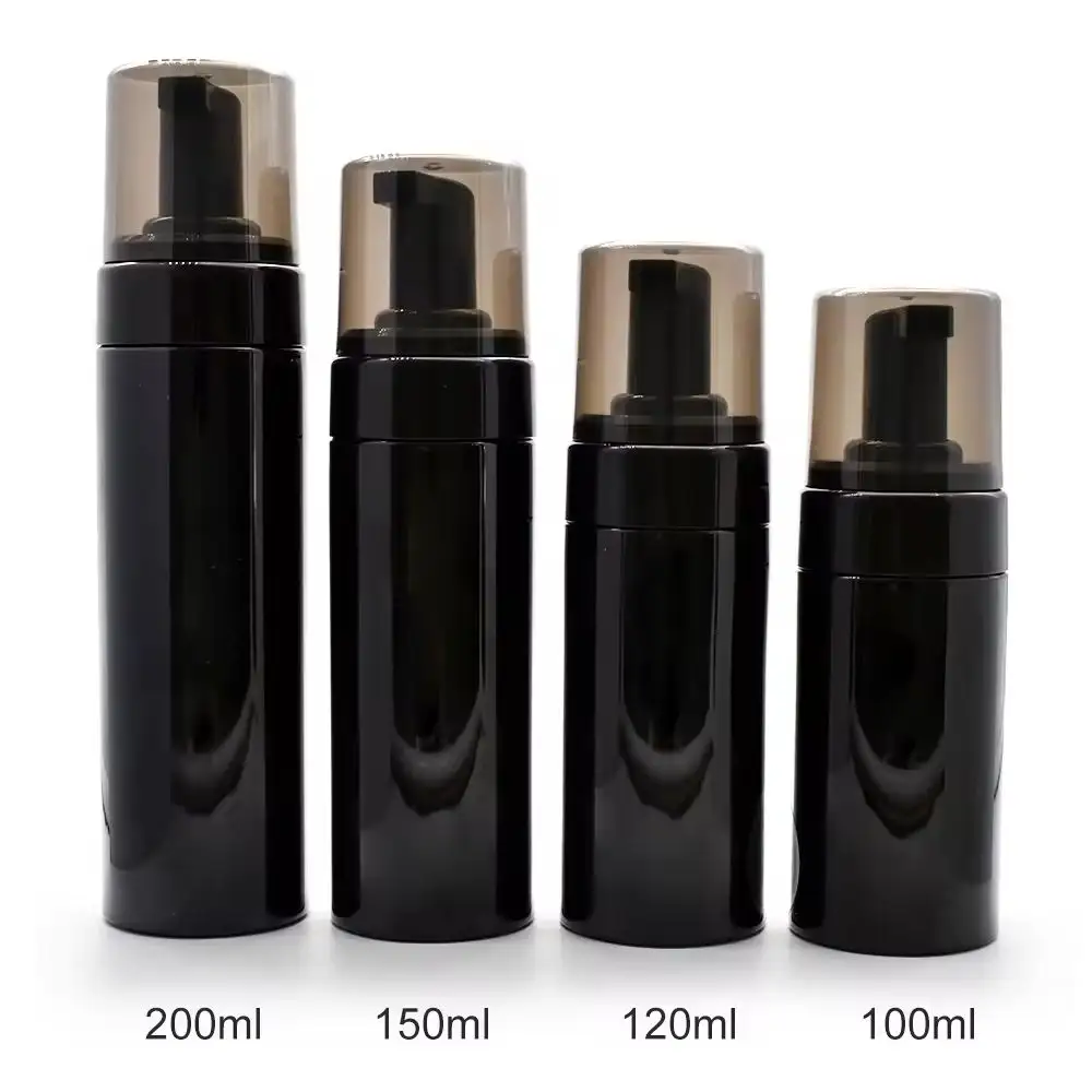 Hot Selling Hot Items Foam Bottle 100ml 150ml 200ml PET Cosmetic Packaging With Foam Pump for Hand Cleanser Bath Gel Bottle