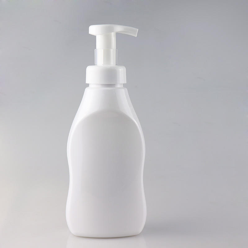 Manufactory Direct Clear PE Foam Pump Bottles Stylish 250ml Lotion Bottles with Pump for  Hand Dispenser Foam Dispensing Bottle