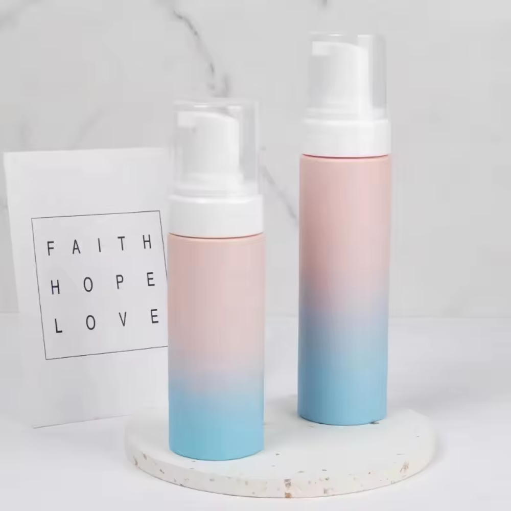 Foam Bottle 100ml 150ml 200ml Mousse Foaming Cleanser Face Wash Pump Dispenser Foam Bottle