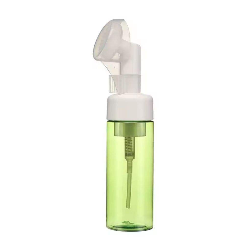 Quality Guaranteed High Quality 100ml PET Plastic Liquid Soap Cleanser Clear Foamer Pump Dispenser Foaming Face Wash Bottle