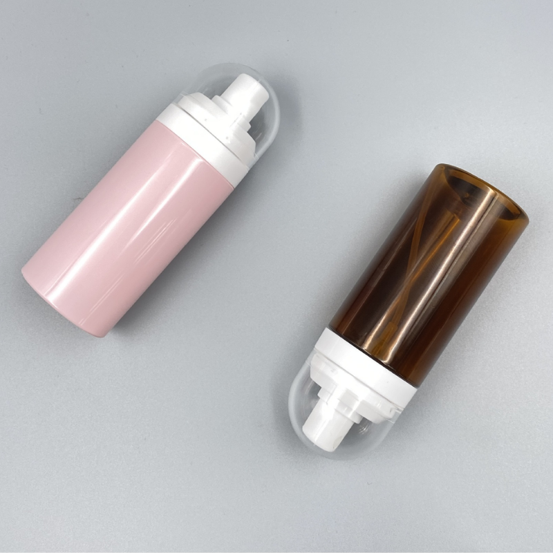 Wholesale Custom Color PET Plastic Packaging Body Lotion Shampoo Shower Gel Wash Spray Foam Bottle
