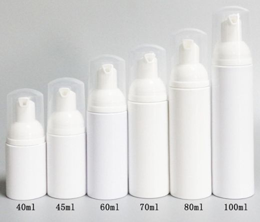 Hot Sale Customizable Foam Bottle Facial Cleanser Mousse Bottle Portable Travel Product Bubble Bottle
