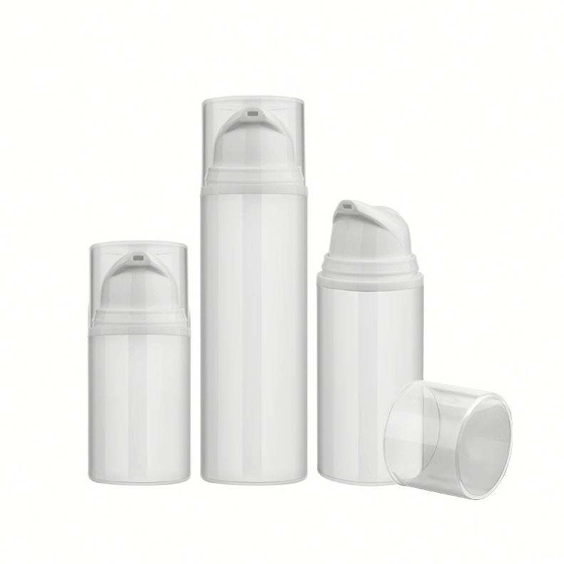 Customizable Luxury Empty Plastic Foam Lotion Pump Bottle 30 50 100ml Cosmetics Face Skin Care Airless Bottle With Lotion Pump