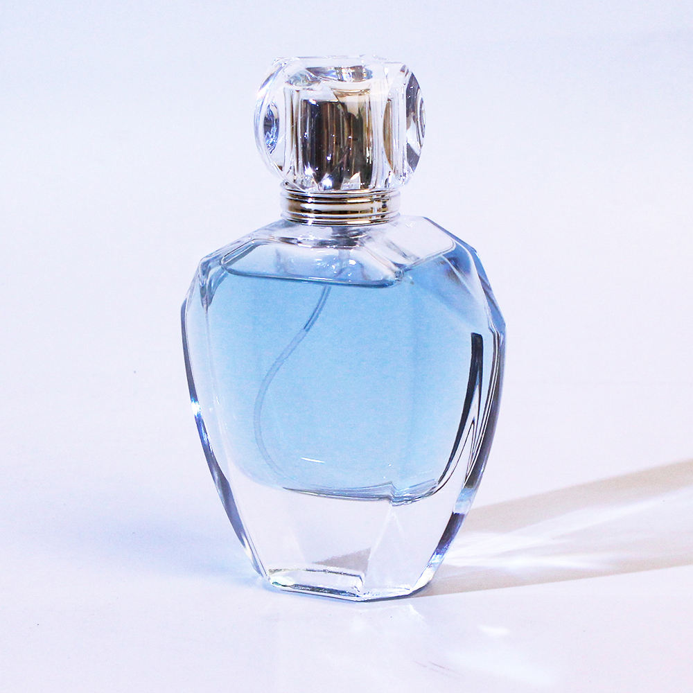 Wholesale Luxury 75ml Clear Empty Perfume Glass Bottle Customize Packaging Glass Perfume Bottle