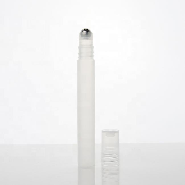 10ml Frosted PP Plastic Roller Bottle with Metal for Ball Roll on Sealing Type Glass Bottles Product Category