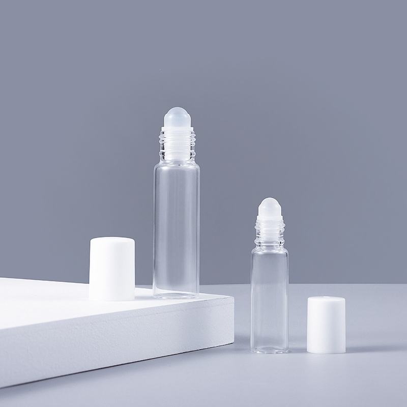Best Price Transparent Glass Roll-on Bottle 5ml 10ml Roller for Essential Oil Perfume Serum Cream Packaging in Box