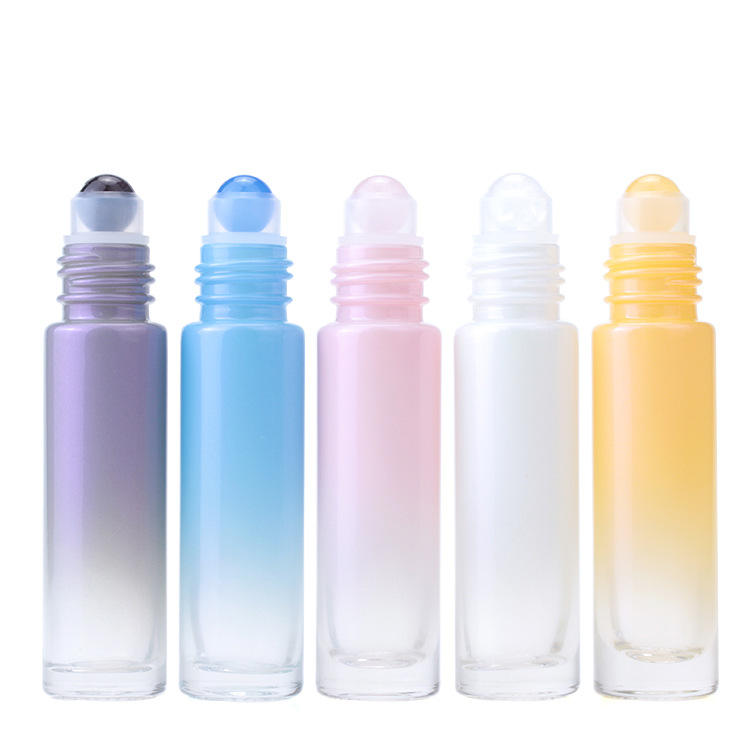 Essential Oil Perfume 10ml Pearlescent Fritillaria Gradually Roll on Glass Roller Bottle