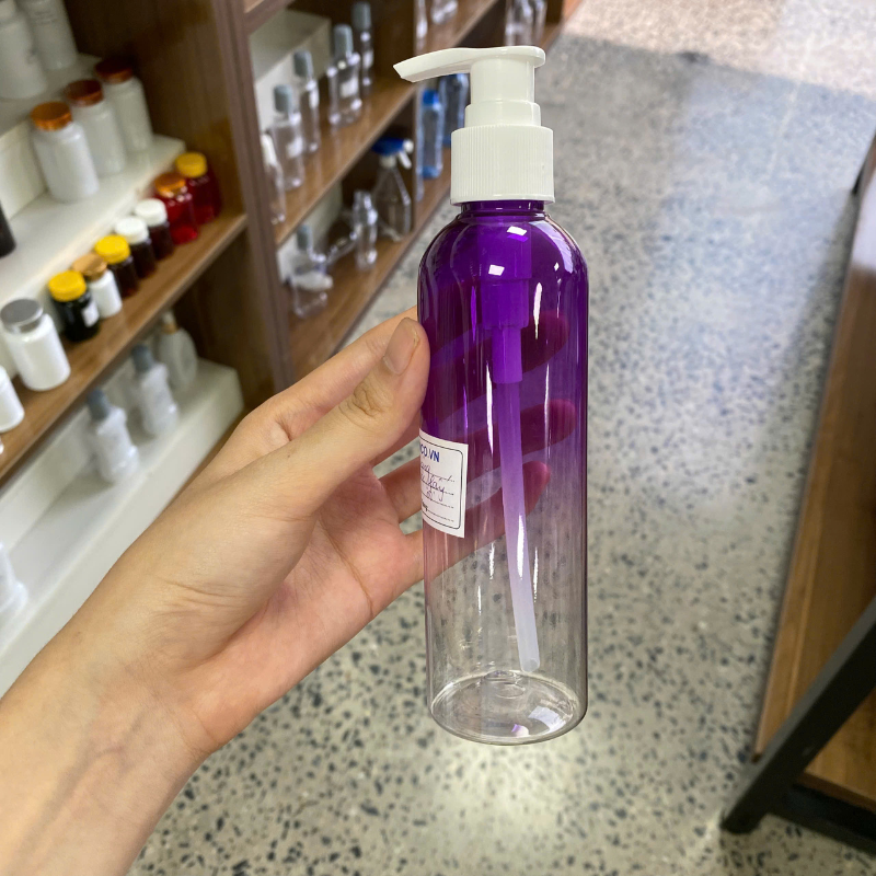 150ml 180ml 200ml Plastic Skincare Lotion Bottle with Pump Perfume Mist for Shampoo Conditioner Shower Gel Cleansing