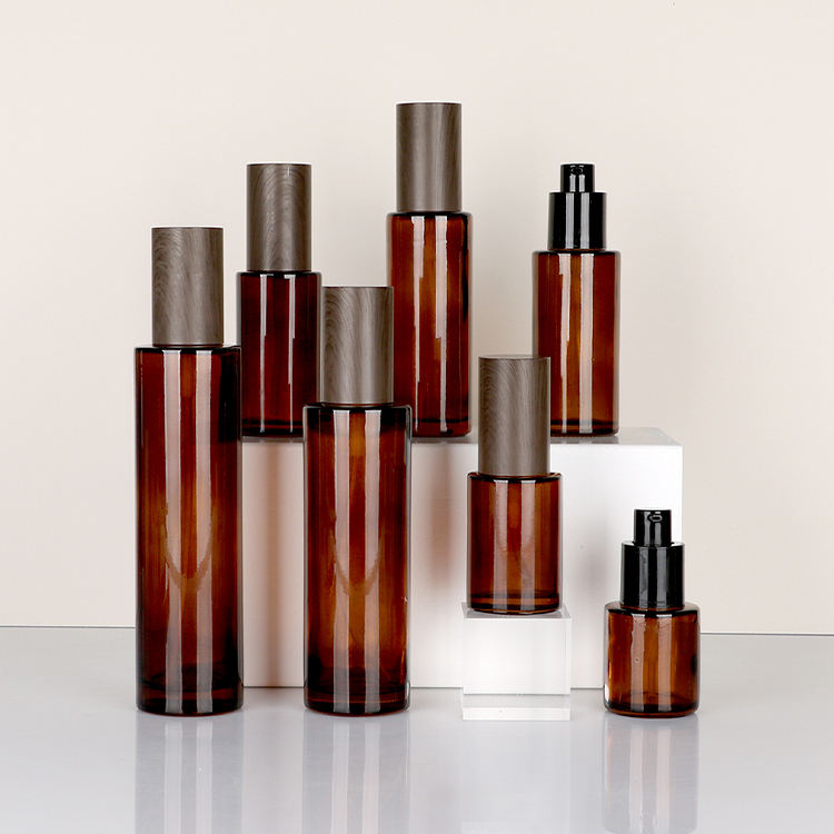 30ml-120ml Atomizer Glass Perfume Bottle Essential Oil Spray Bottle Brown Lotion Bottle With Fine Mist Spray