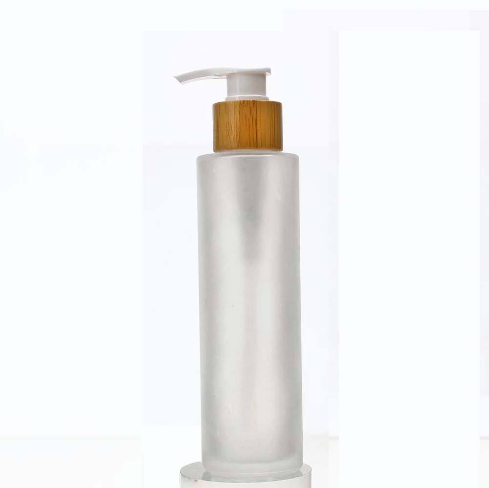 Bamboo Lids 20ml/150ml 30g/50g Frosted Glass Bottles Spray Bottles Lotion Dispenser Pump Bottles for Travel