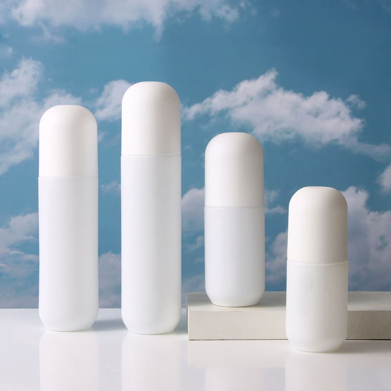 Eco-Friendly Glass Lotion Bottle Set - Refillable Pump Spray for Salons & Brands