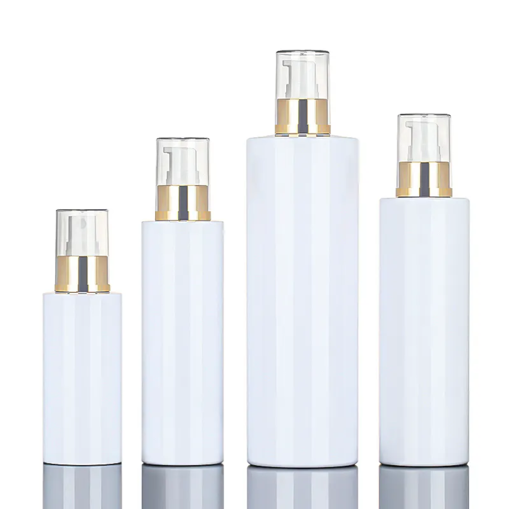 High Quality Matte Spray Plastic Bottles with Lotion Pump Heads of Various Capacities of 100ml 150ml250ml