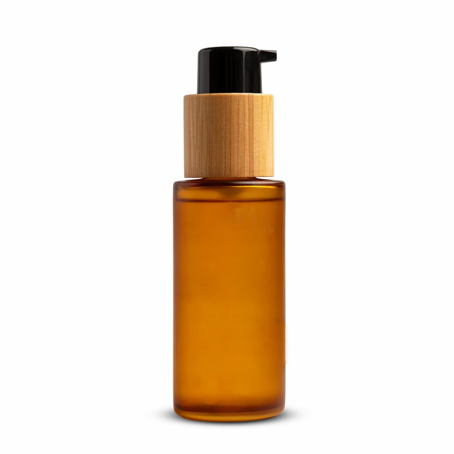 Cosmetic Packaging Frosted Amber Lotion Container 30ml 50ml 60ml 100ml 120ml Hair Oil Conditioner Glass Fine Mist Spray Bottle