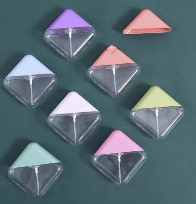 30ml Transparent Plastic Card Perfume Bottle for Sprayer Pump Portable Empty Refillable Bottle Atomizer