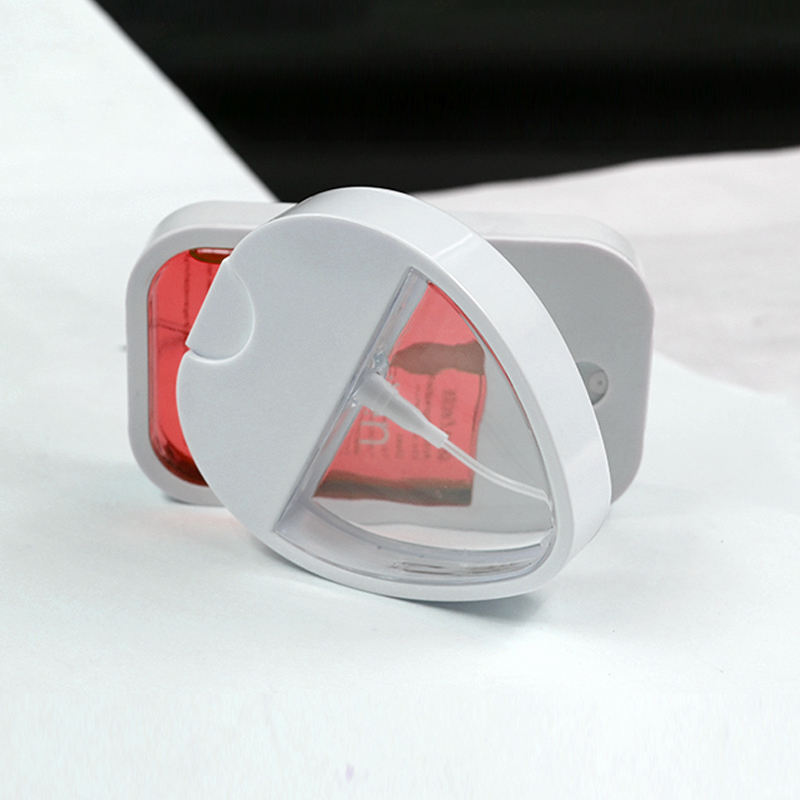 Small Perfume Spray Bottle Key Chain Plastic Bottle for Diffusers With Atomizer and Sealing Logo Press Hand Sanitizer Sprayer