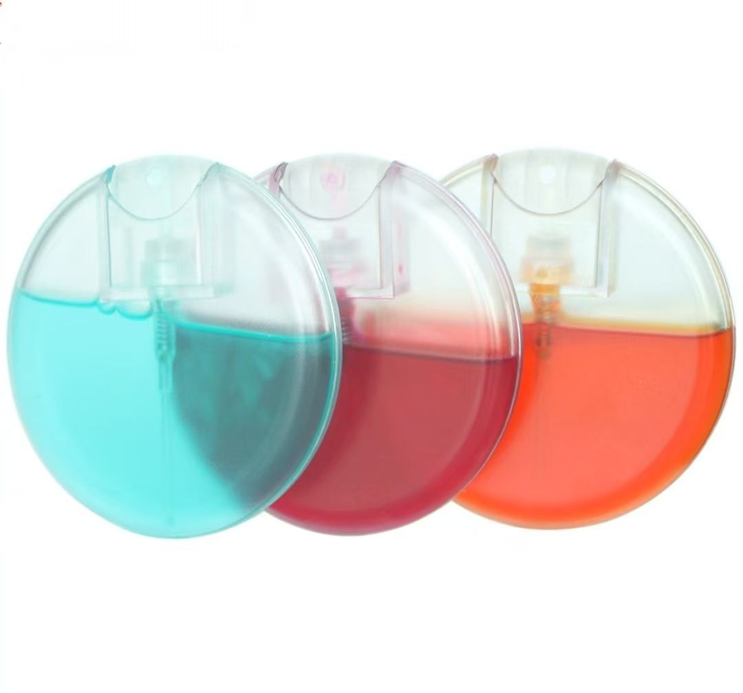 Travel Little  Plastic Perfume Bottle 25ml Portable Perfume Tablets Transparent Perfume Tube Packaging Capacity  Bottle