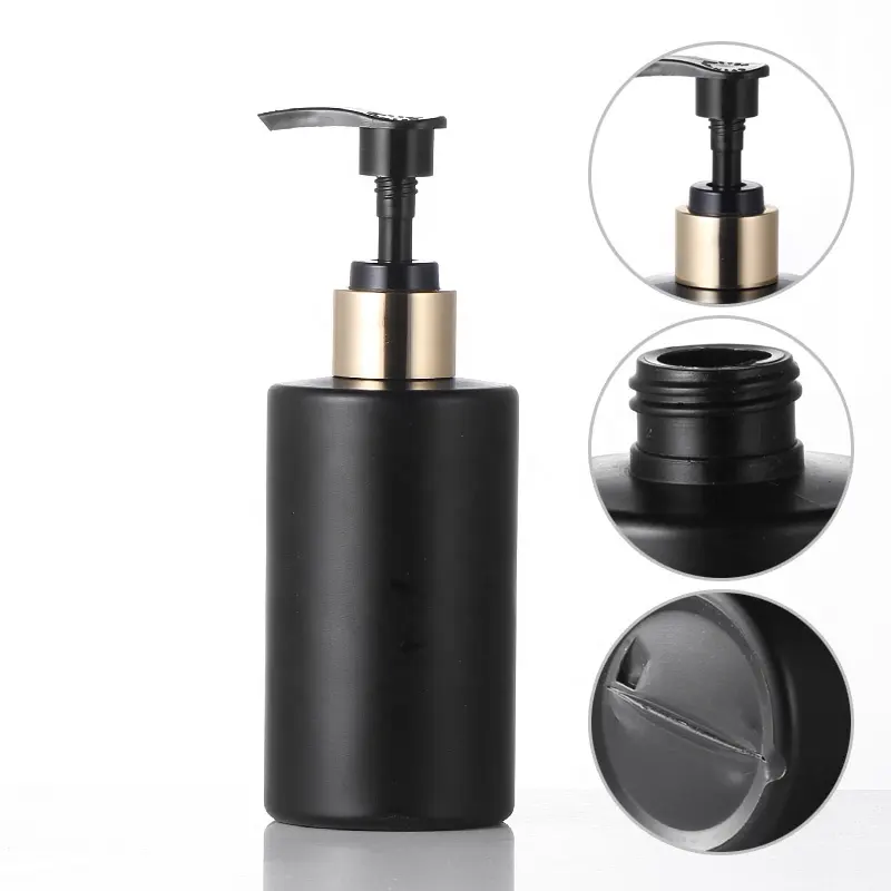 Factory-Sent Portable Hand Sanitizer Body Wash Pump Head Short Mouth Press Emulsion for Body Care Made with Plastic Bottle