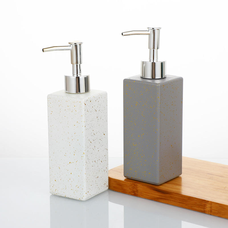 Press Bottle  Hand Sanitizer/Shampoo/Shower Gel/Laundry Detergent Dispensing Glass Bottles Bottle