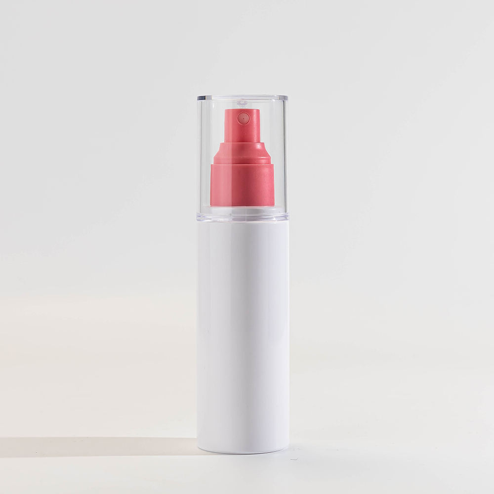 New Design 50ml  100ml 200ml Hot Sell Cosmetic  Empty Reusable PET Plastic Spray Bottles With Transparent Cap