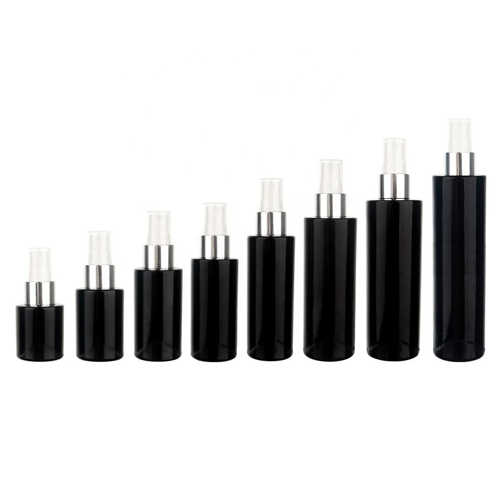 20ml 30ml 40ml 50ml 60ml 80ml 100ml 120ml Spray Bottle with Fine Sprayer Cosmetic Spray Glass Bottle with Aluminum Sprayer