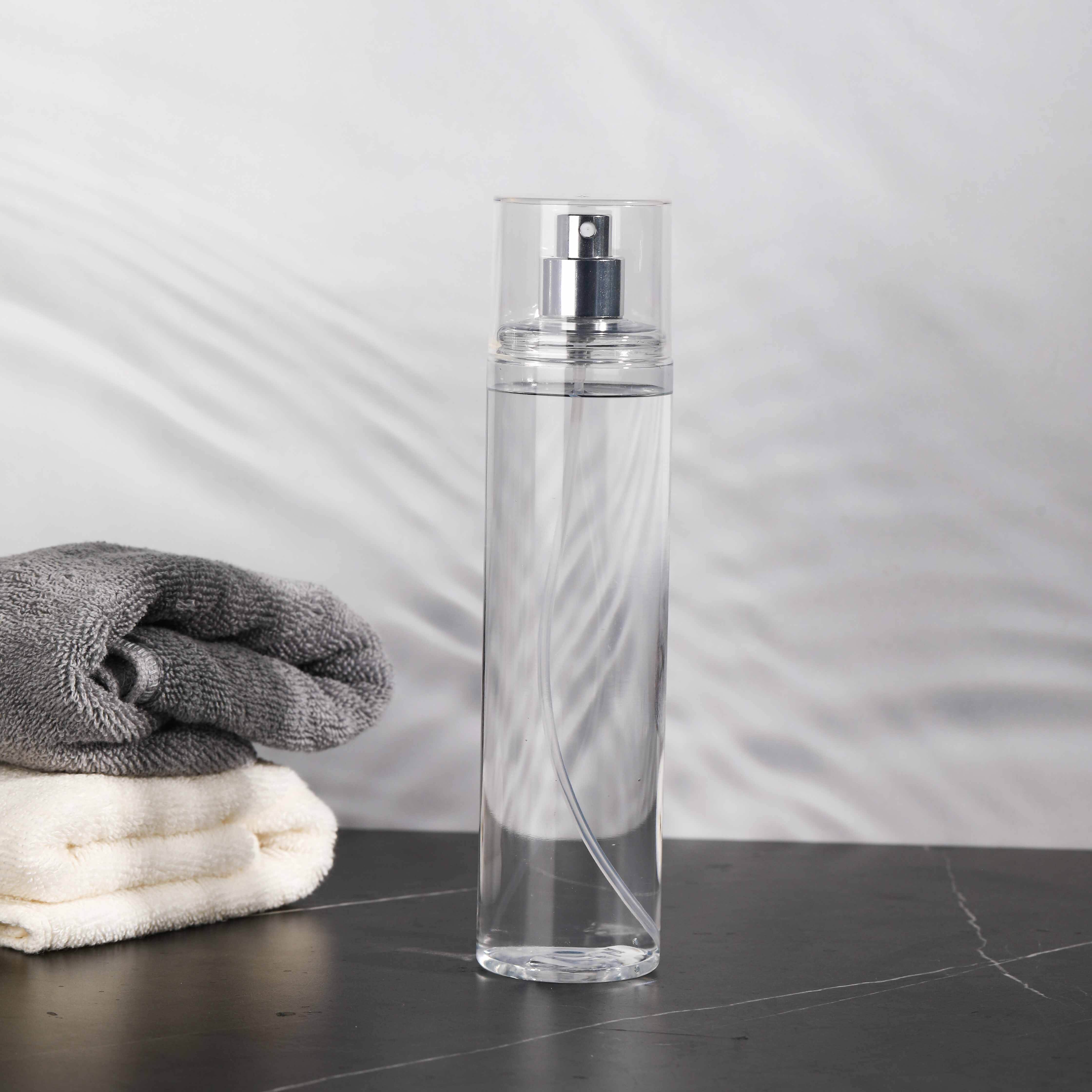 Luxury 120ml 150ml 250m Empty Plastic Fine Mist Spray Bottle With Sprayer for Cleaner Spray or Skin Care Packaging