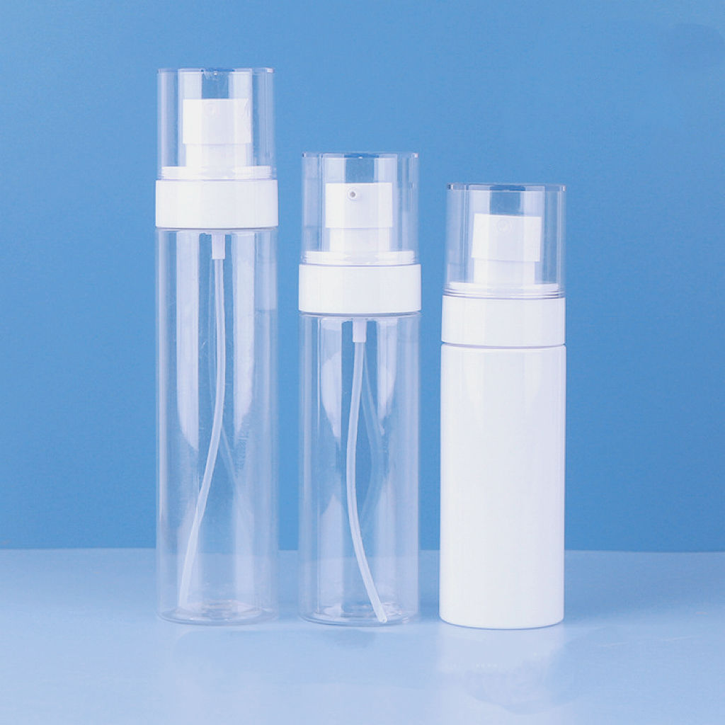 Wholesale 100ml 120ml 150ml Plastic Bottles Empty Body Spray Bottles for Perfume and Toner for Body Care Products
