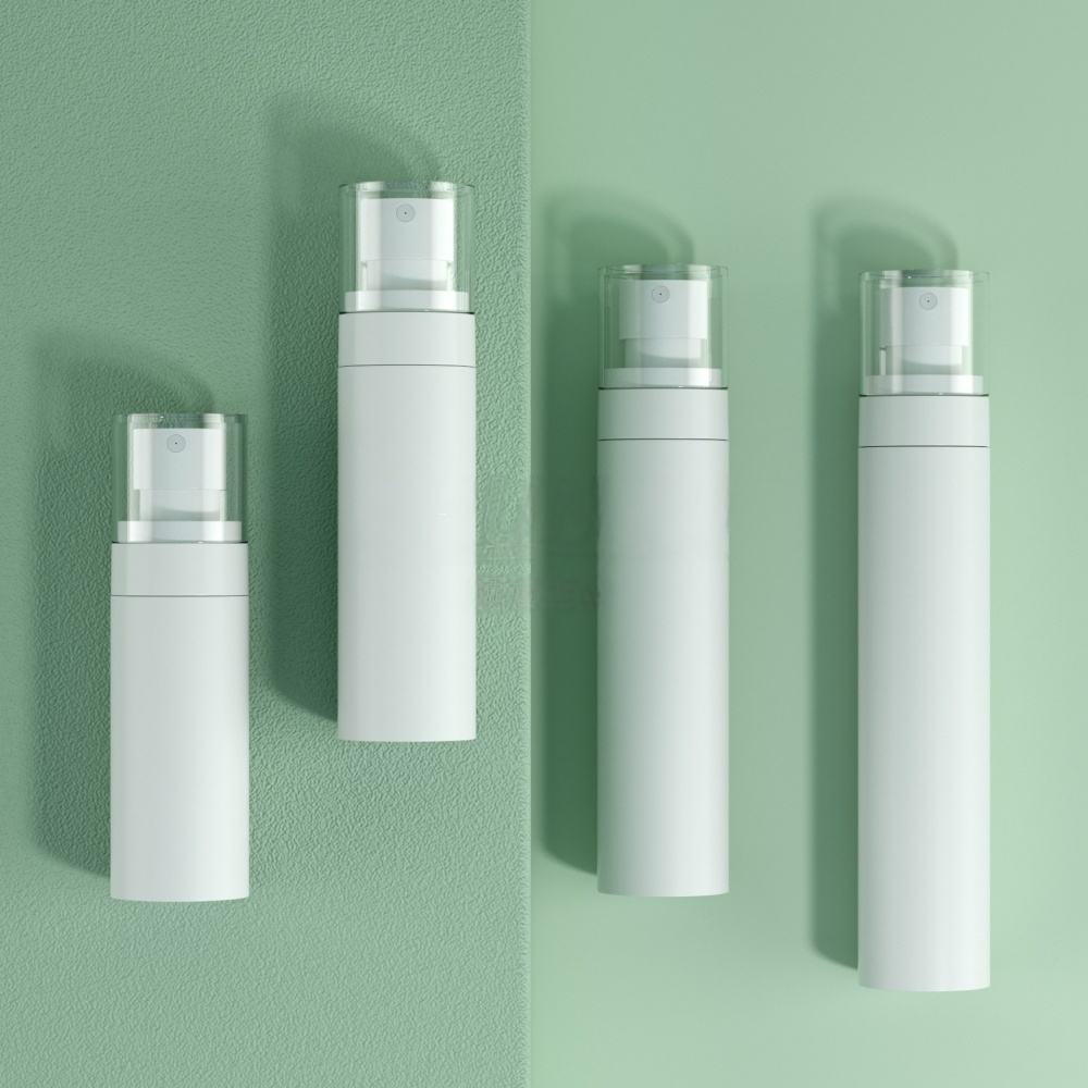 Wholesale Custom Logo 60ml 100ml 120ml PET Plastic Spray Bottles for Cosmetic Travel Perfume Makeup Facial Cleanser Packaging