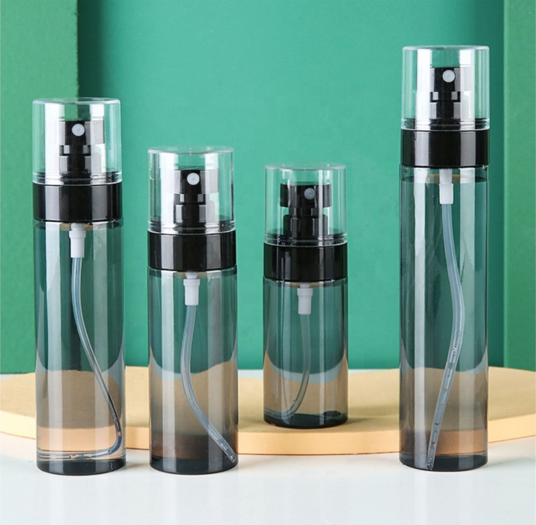 Wholesales Empty 30ml 60ml 80ml 100ml 120ml PETG Cosmetics Fine Mist Spray Bottle Perfumes Liquid Bottle with Mist Spray