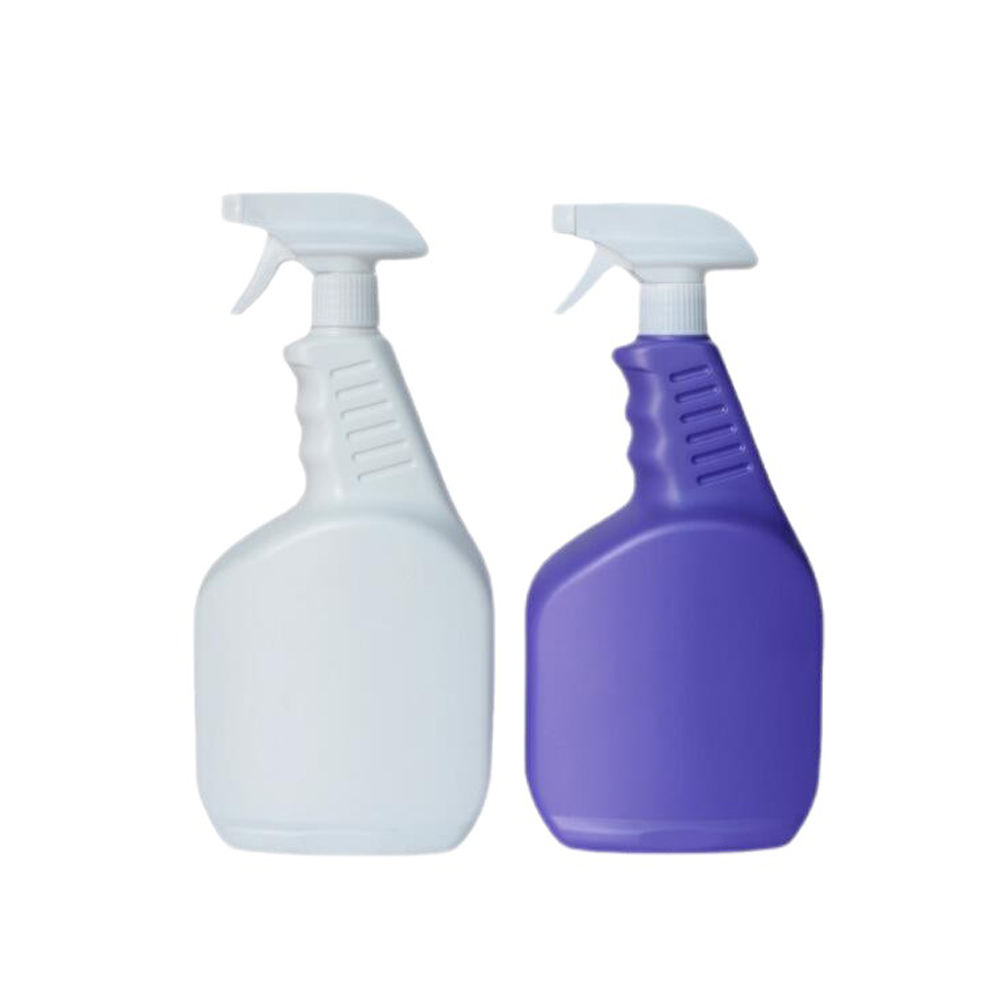 Custom High Quality Plastic 32 oz 1 Liter Spray Bottle With Trigger