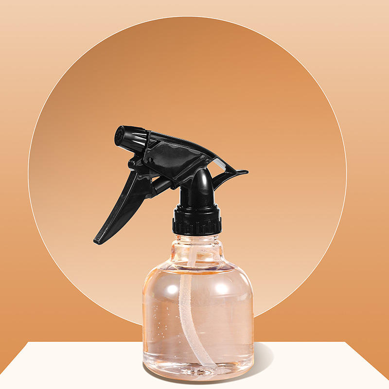 Customize 300Ml 400ML 500Ml Clear Brown Cosmetic Plastic PET Lotion Pump Shampoo Bottle With Spray Trigger Lotion Pump