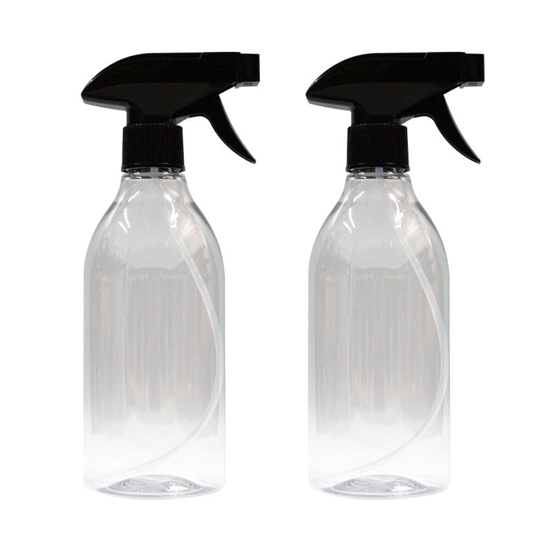 Wholesale Customization White 500ml Plastic Bottle with Trigger Spray Pump Perfume Bottle Alcohol Spray Fine Mist for Cleaner