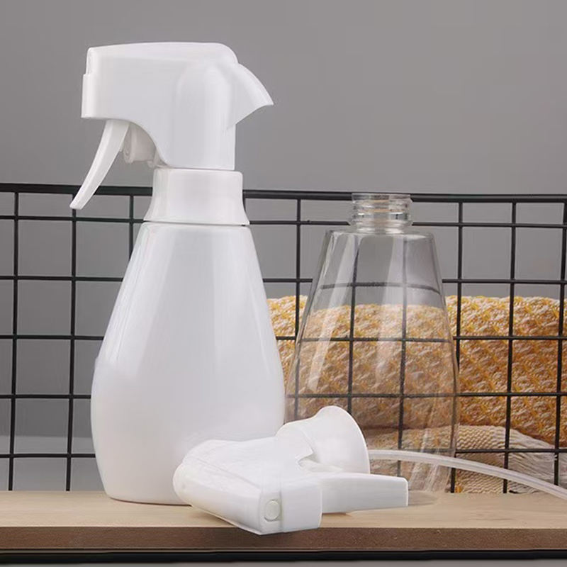 Custom 28/400 28/410 Continuous Trigger Sprayer Garden Watering Hairdressing 300ML Trigger Spray Plastic Bottle Reusable