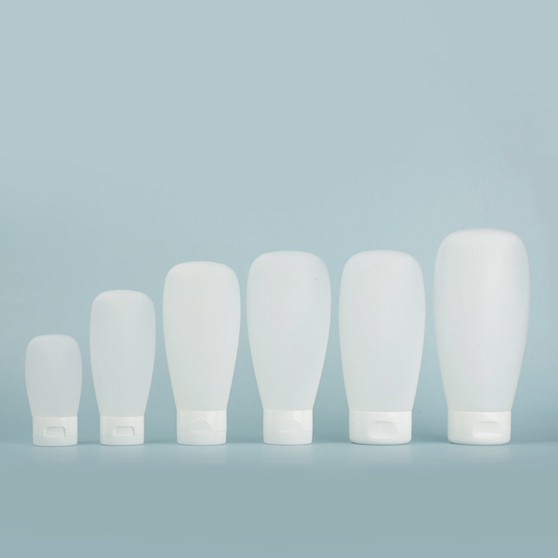 PE hose squeeze clamshell bottle lotion bottle 30 60 100 120 150 200ml