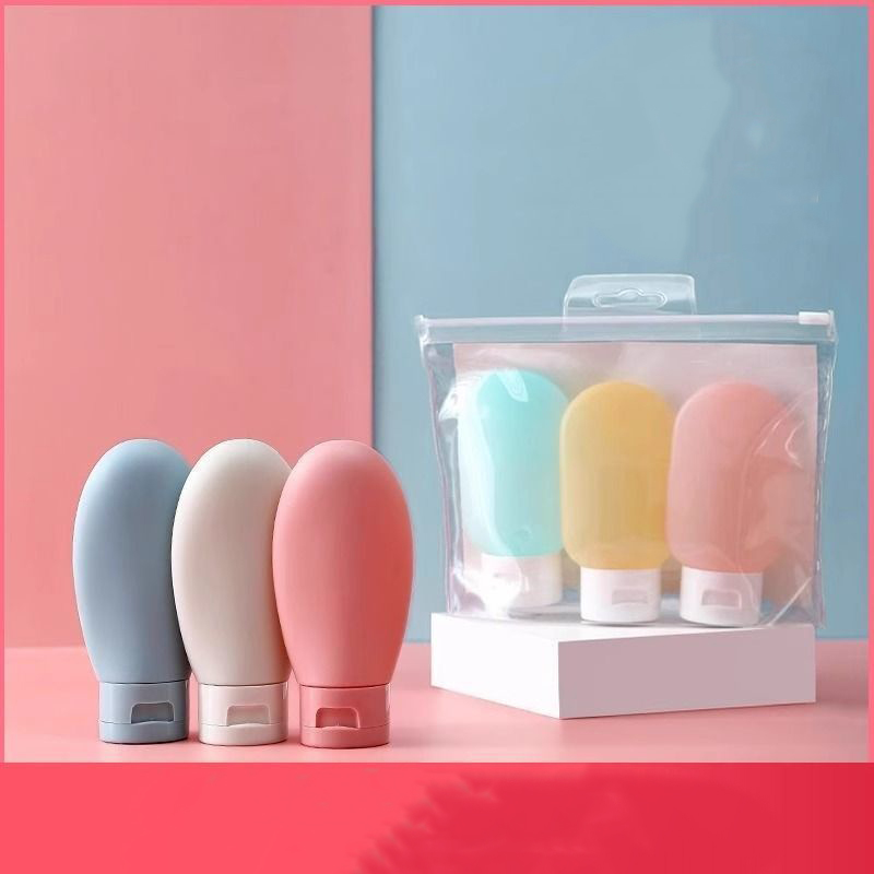 Travel Bottled Squeeze Body Wash Cosmetics lotion cream Travel Portable Empty Bottle Hose Press