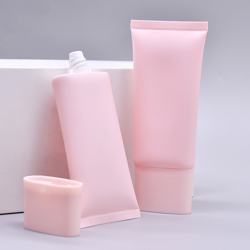 New 60g facial cleanser isolation packaging sunscreen PE packaging tube