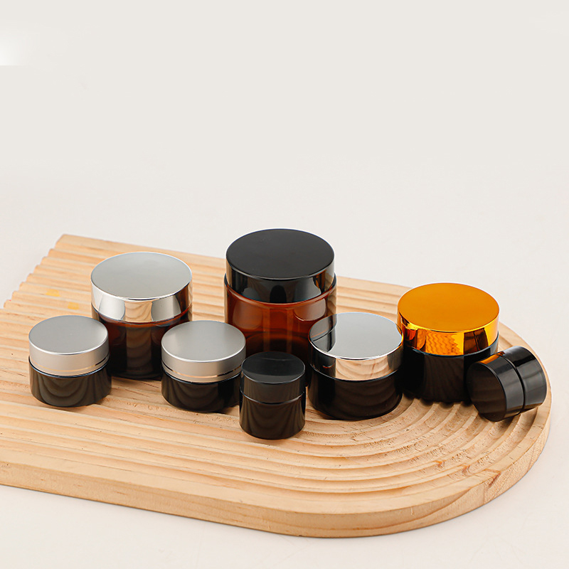 High quality 20g glass package empty bottle glass cream jar