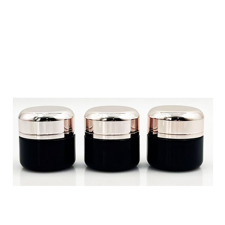 Luxury cosmetic packaging 15g glass eye cream face cream jar