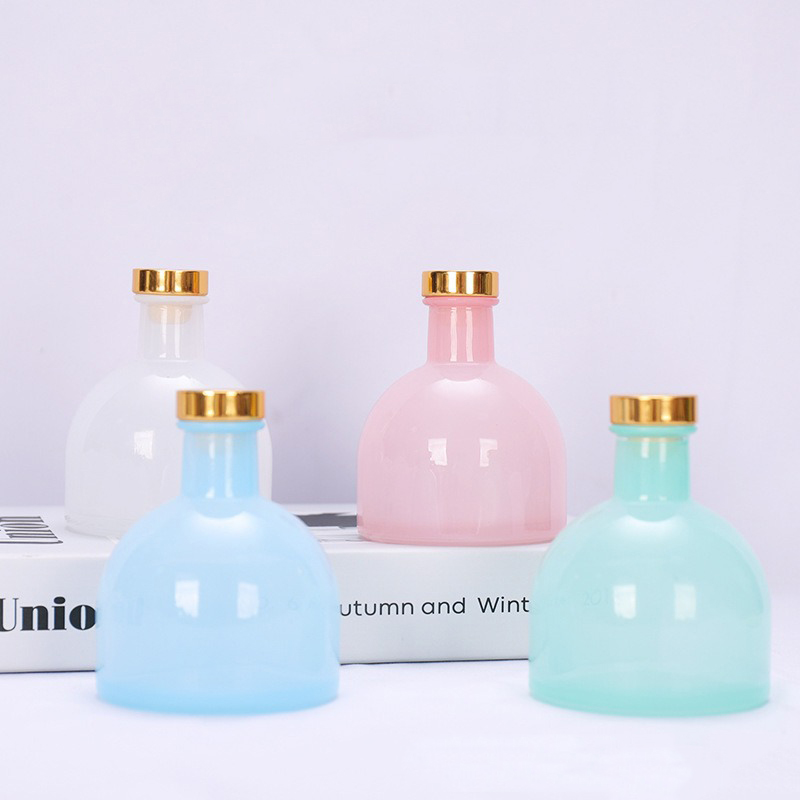 Customize color modern glass aromatherapy bottle diffuser fragrance bottle