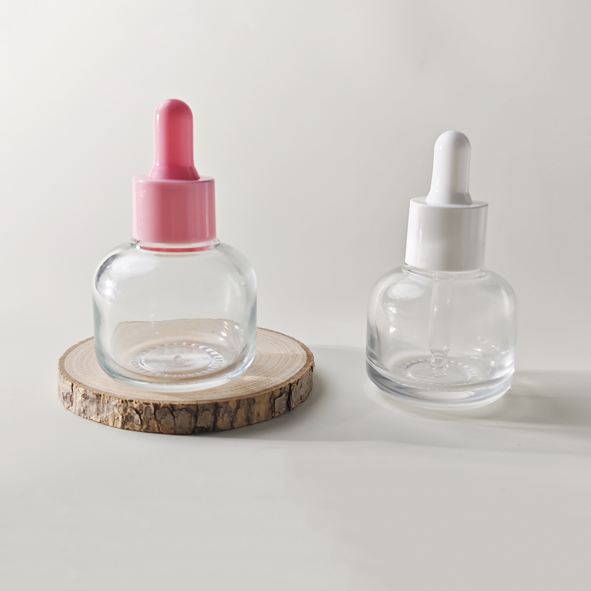 30ml round bottom round shoulder glass dropper essence oil bottle