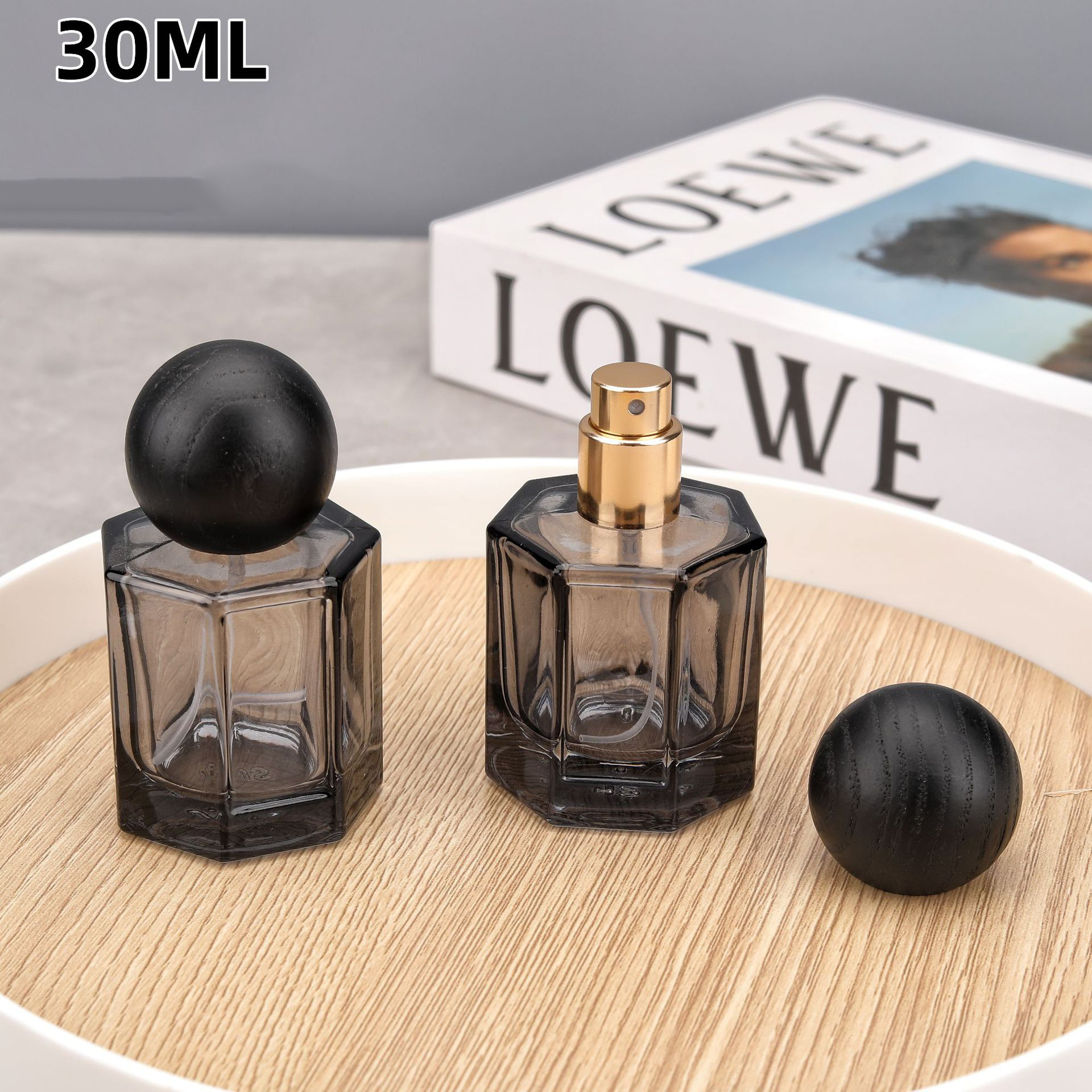 High grade 30ML glass packaging perfume bottle empty bottle