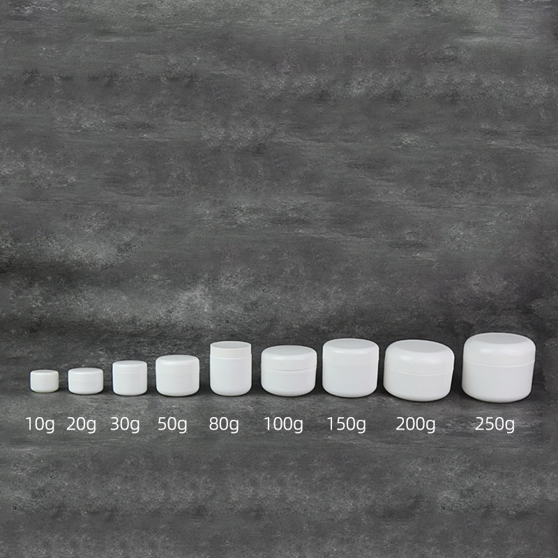 PP cream jar face cream cosmetics packaging jar 10g 20g 30g 50g 80g 100g 150g 200g 250g