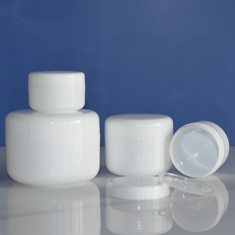 20g 30g 50g 100g 150g PP smooth white round container face cream jar