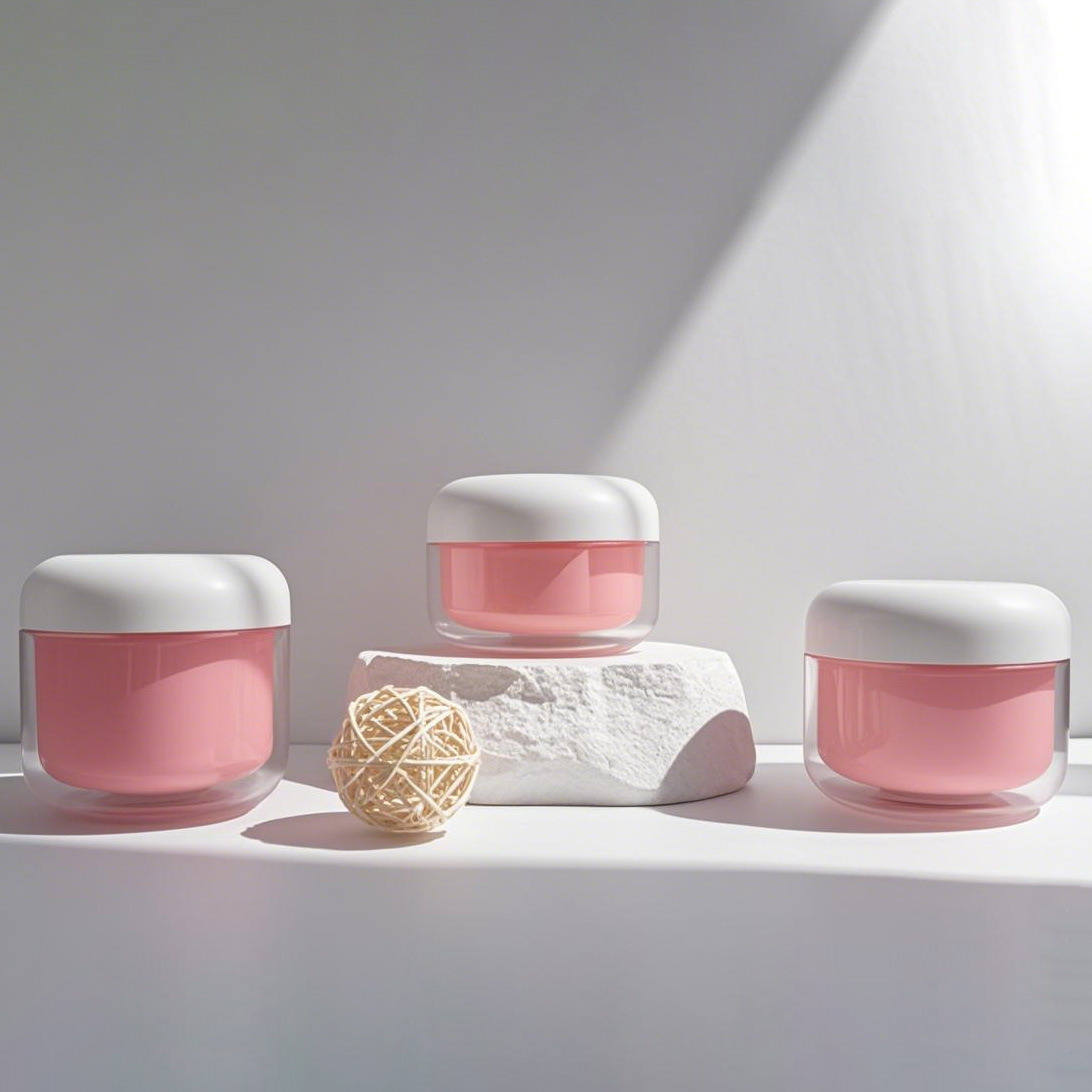 200G250G300G Eye Cream face cream Jar PP Plastic facial mask Bottled Skin Care lotion Cream Jar