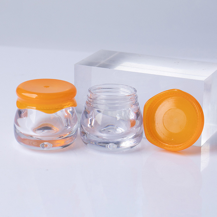 AS plastic cream jar lip film container sample 6g face cream jar