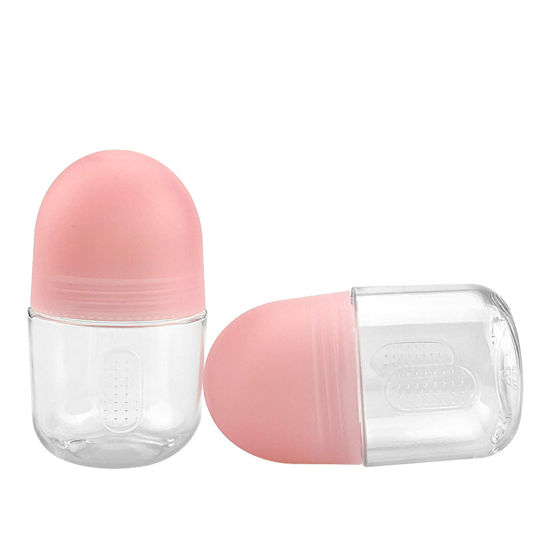 New High Transparency PETG Ball Bottle 50ml Ball Bottle Anti Sweating Gel Plastic Bottle