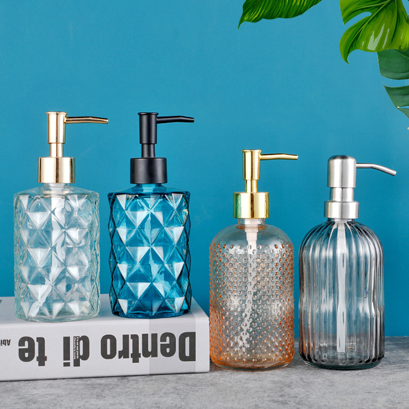 Premium 500ml empty shampoo bottles 